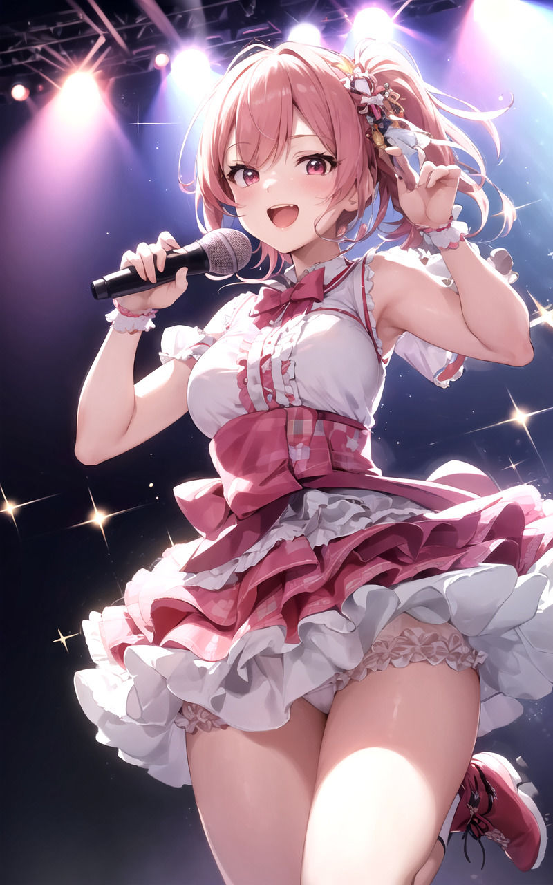 パニエを履き忘れたアイドル - サンプル画像 7