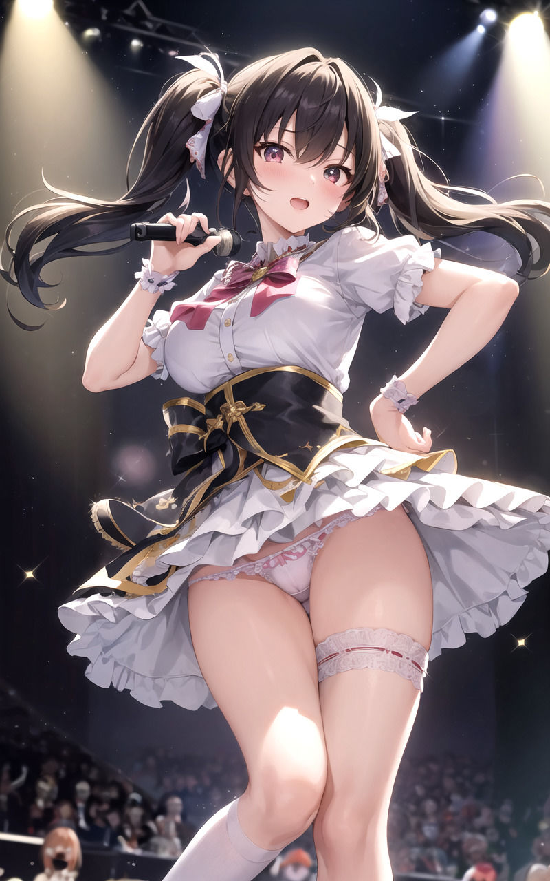 パニエを履き忘れたアイドル - サンプル画像 8