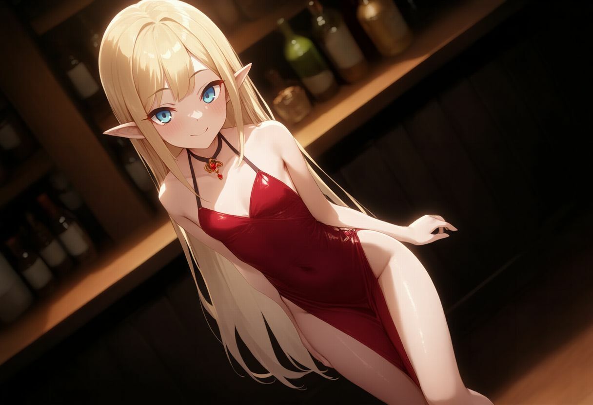 美少女図鑑  美少女エルフのソープランド - サンプル画像 1