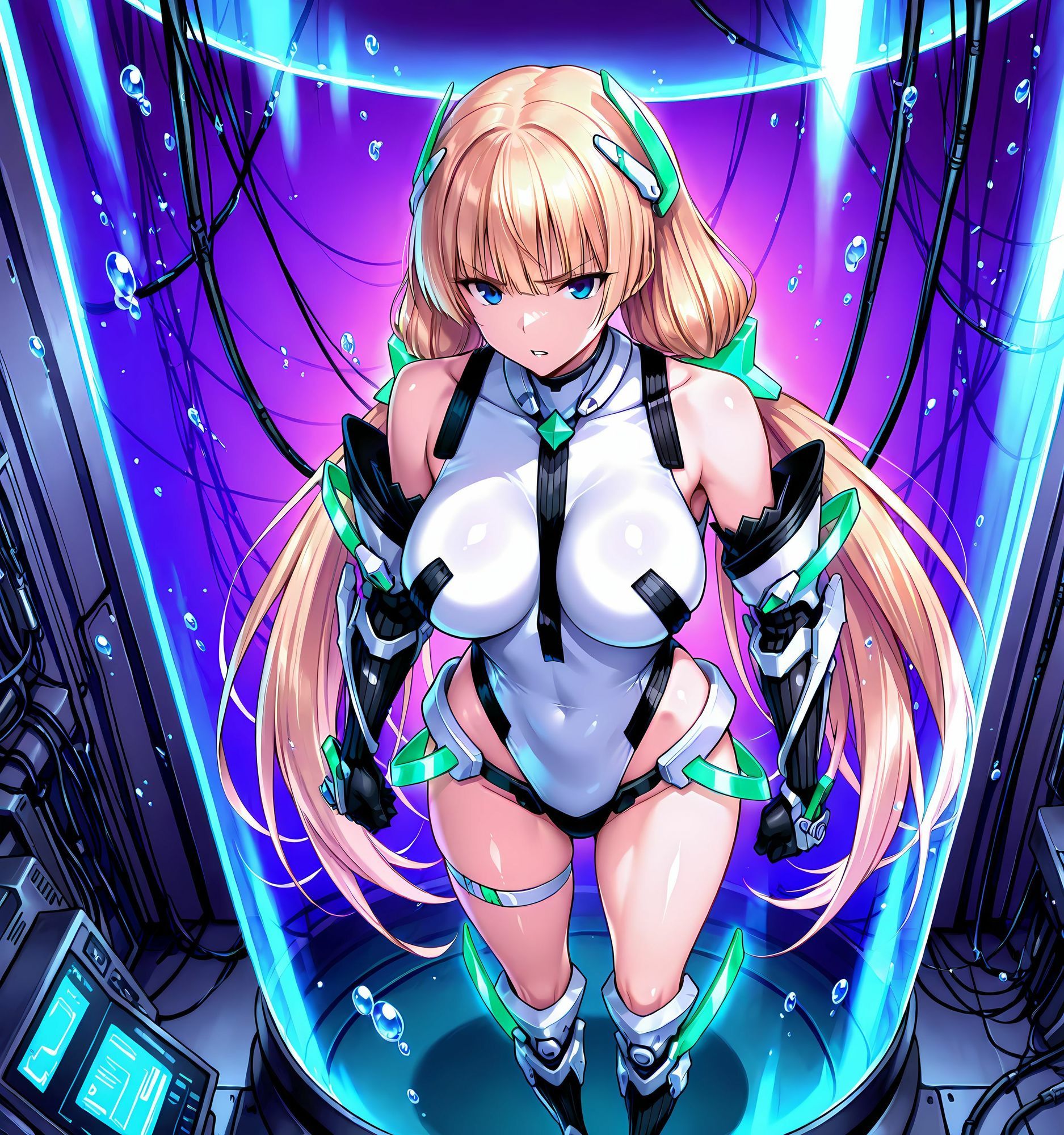 アンジェラ洗脳機械姦・悪堕ち淫乱化搾精 - サンプル画像 3