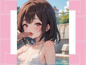 超絶可愛いロリの水着姿が最高すぎる - サンプル画像 8