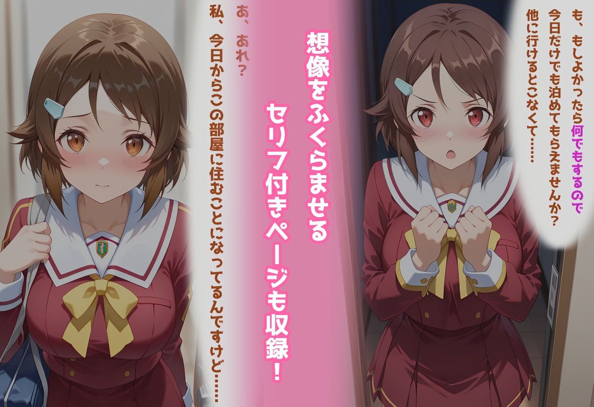 民泊トラブル！？…美少女と突然の強●ルームシェア性活 〜リズベット（篠●里香）編〜 - サンプル画像 9