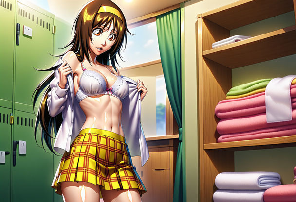 もし高〇自転車競技部の女子マネージャーがエロ画像集をだしてくれたら - サンプル画像 1