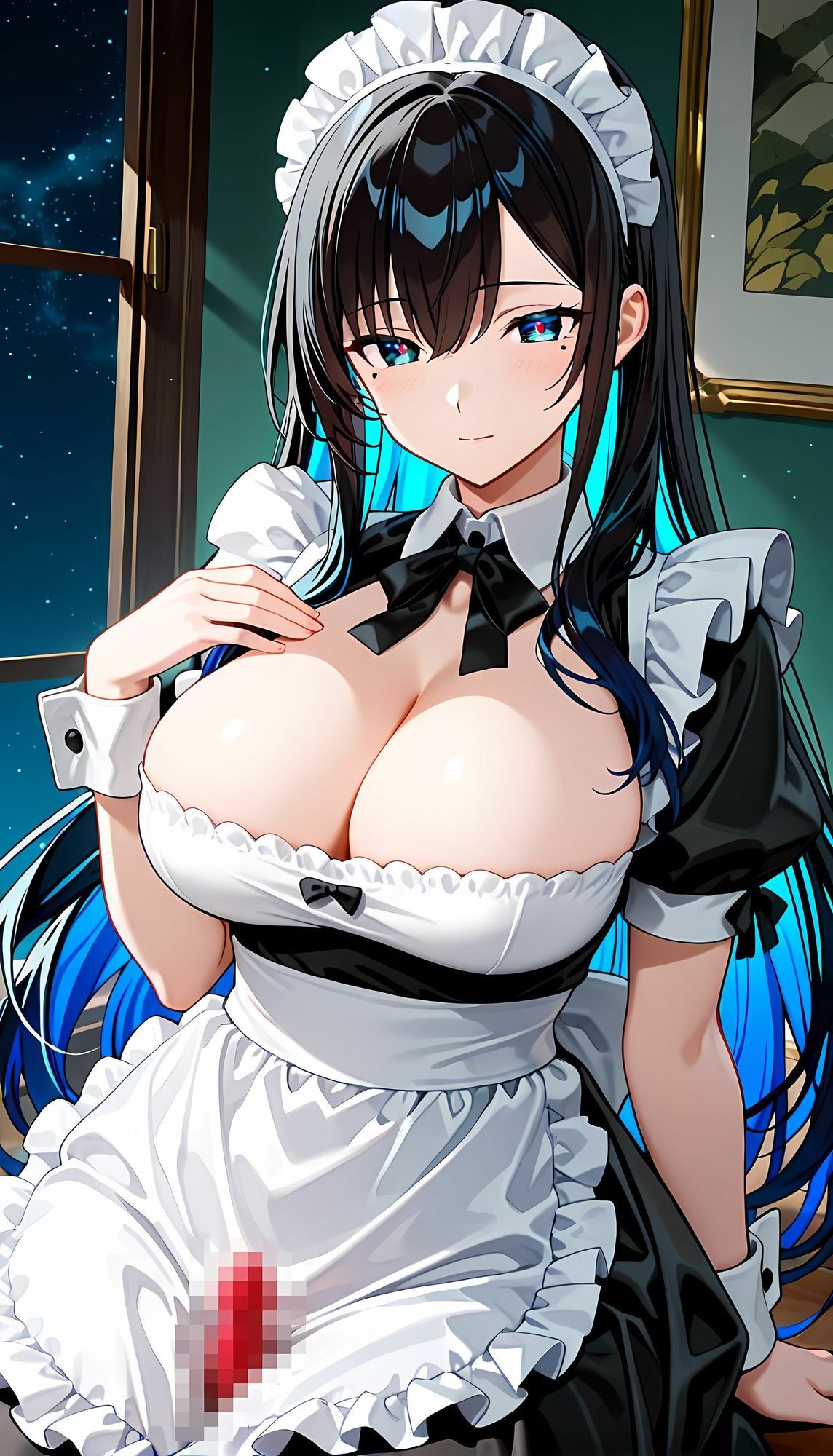 爆乳メイドと濃密ご奉仕えっち - サンプル画像 7