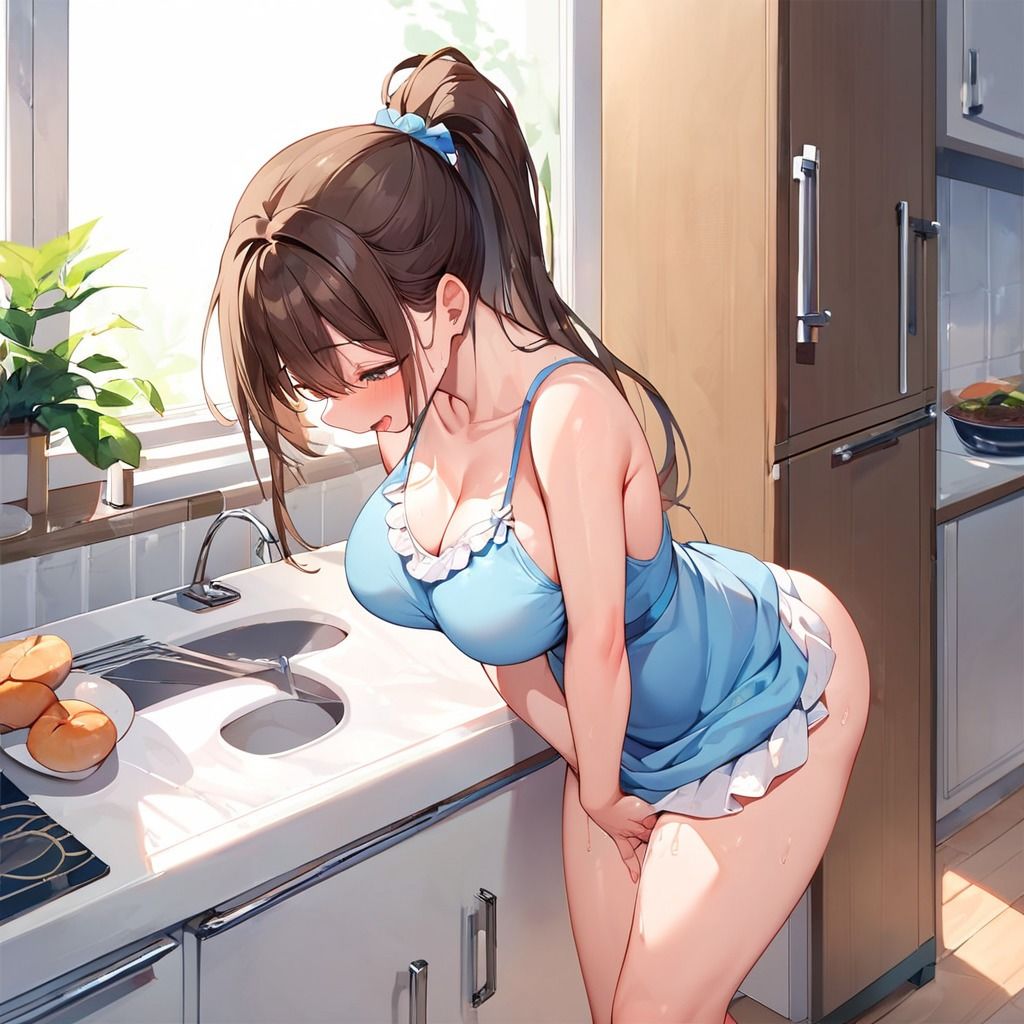 巨乳美女はセックス依存 - サンプル画像 3