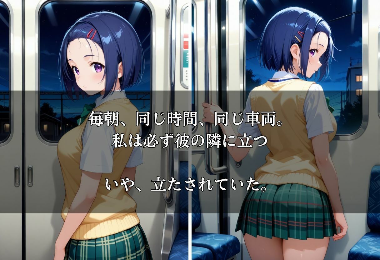 通勤電車で犯●れ続け、妊娠した私 〜西連寺春菜〜 - サンプル画像 1