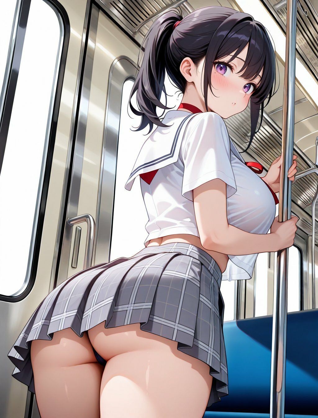 この一両だけ、少女は降りられない - サンプル画像 1