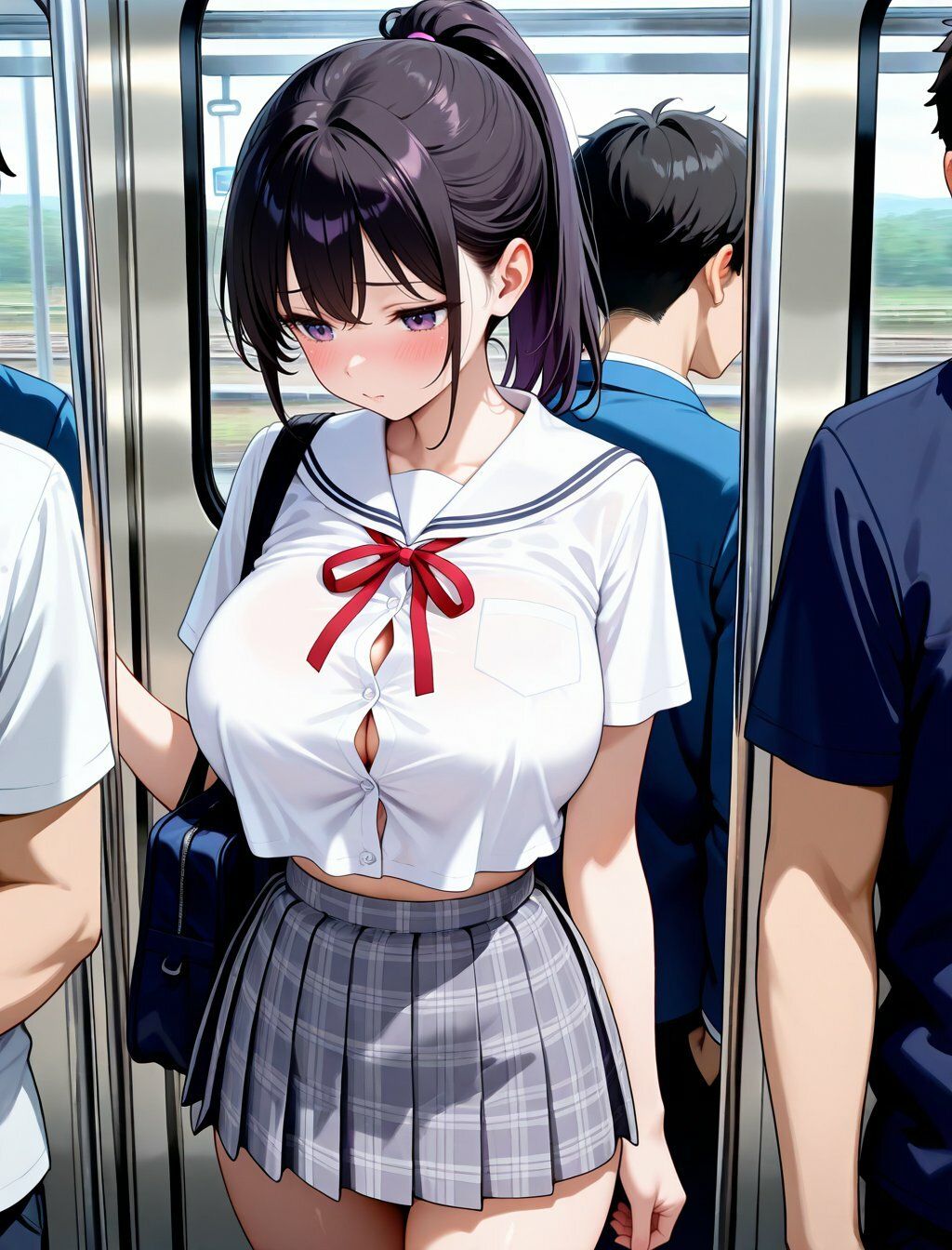 この一両だけ、少女は降りられない - サンプル画像 2