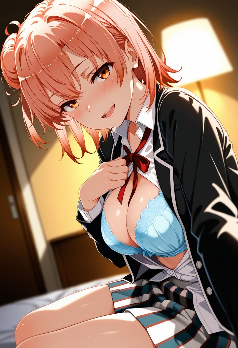 新・あのヒロインと純愛子作りSEX〜由比ヶ〇結衣編〜 - サンプル画像 5