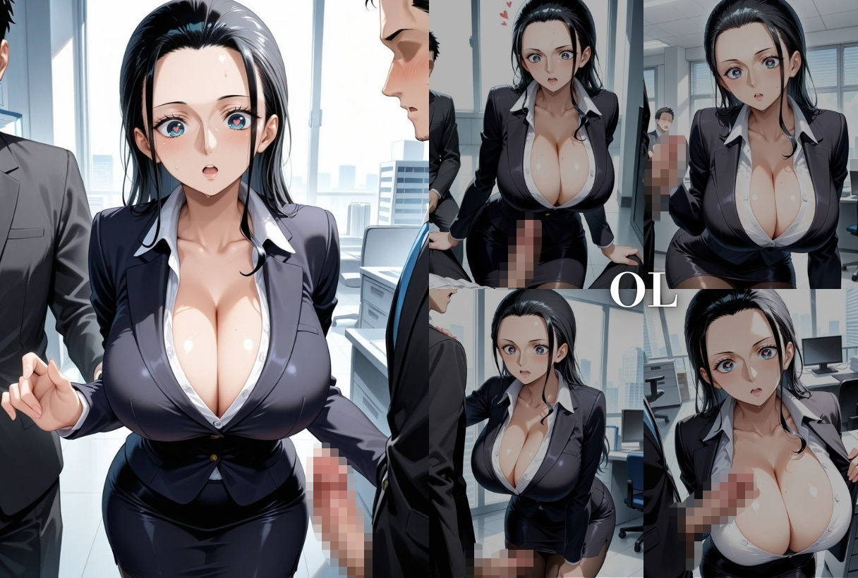 職業体験させてたらムラムラいちゃいました-O●E PIECE ナ●＆ロ●ン- - サンプル画像 3