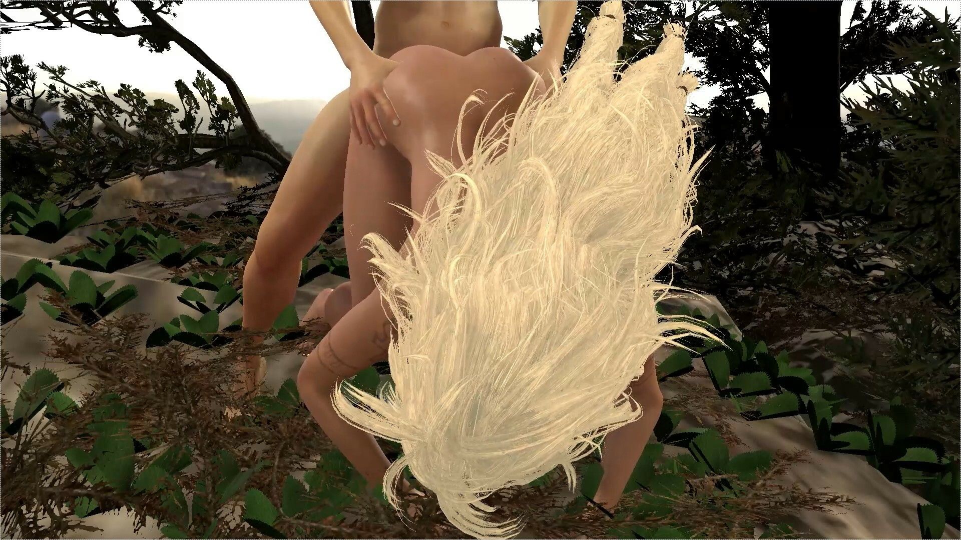 【ROMV329】【動画】ジェマとFF7クラウド - モンスターハンター「足こきバックぶっかけフェラチオ立ちバック」 - サンプル画像 4