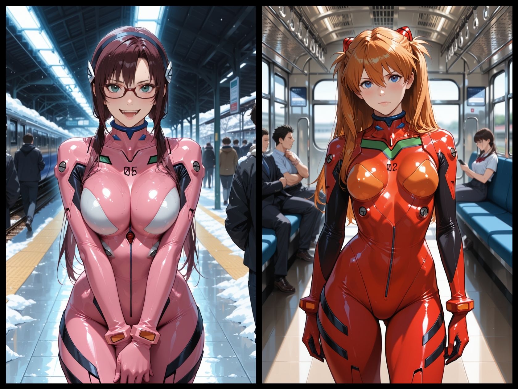 プラグスーツのある日常 - サンプル画像 3