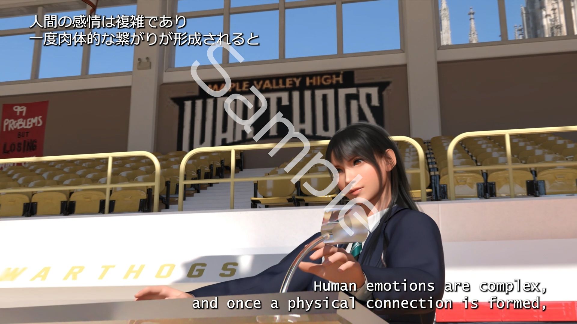 【▲100】学生イングリッシュディベート全国大会に生徒会長 一ノ瀬廻里が臨む！本編Vol.01『婚前交渉（結婚前の男女のセックス）は認められるべきか？』 - サンプル画像 4