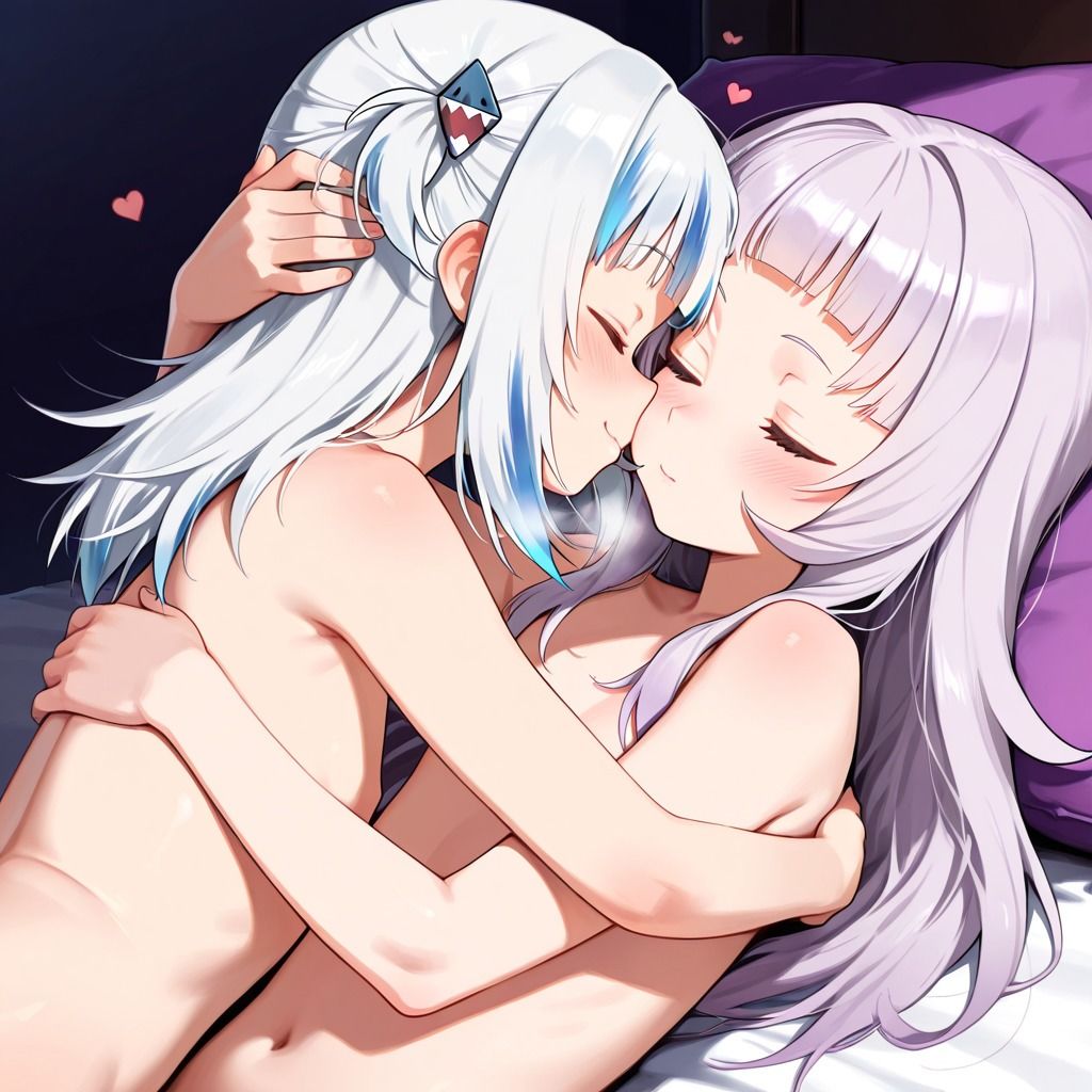 【R-18】がうる・ぐら×紫咲シオン 60枚 - サンプル画像 6