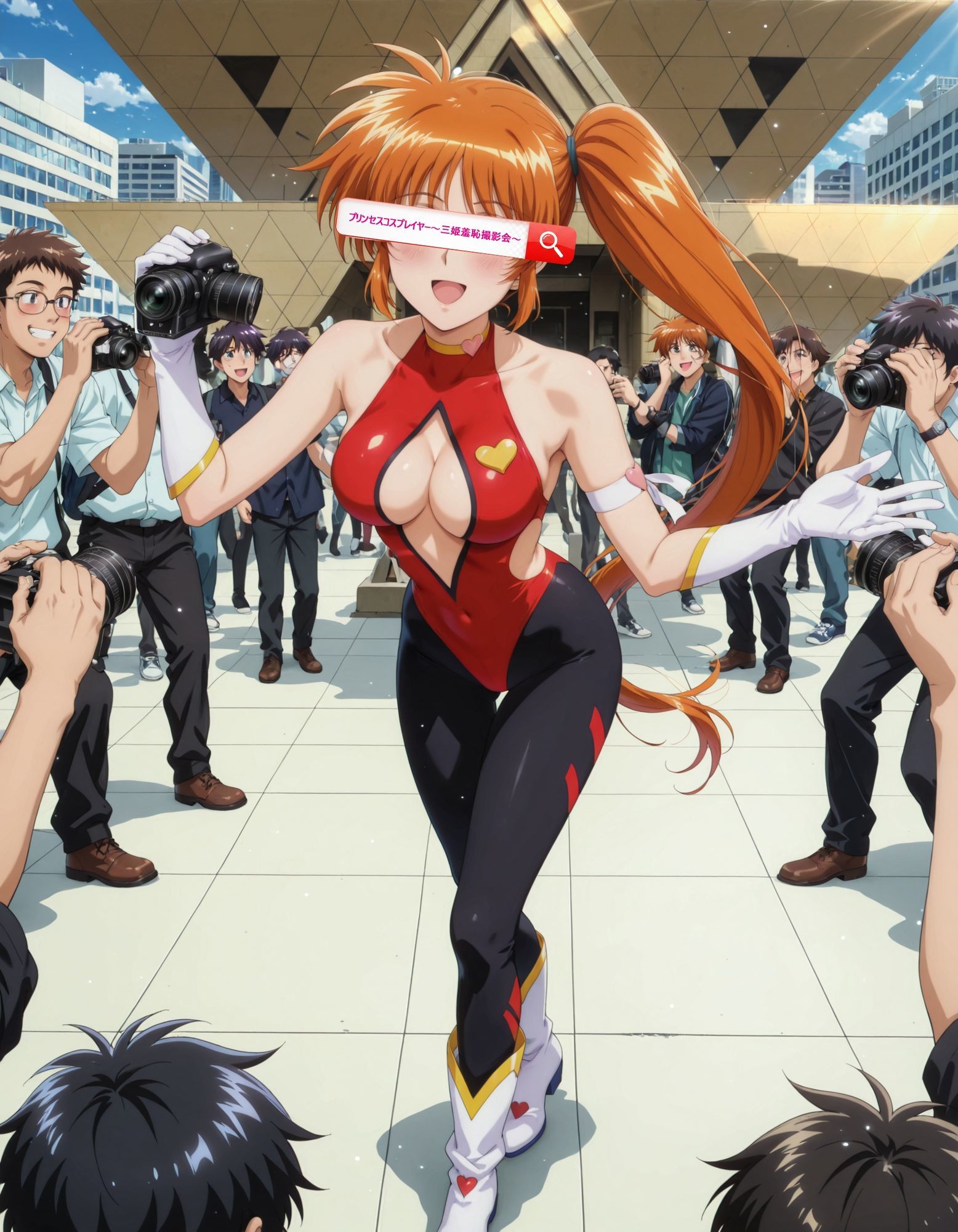 プリンセスコスプレイヤー 〜三姫羞恥撮影会5〜 - サンプル画像 5