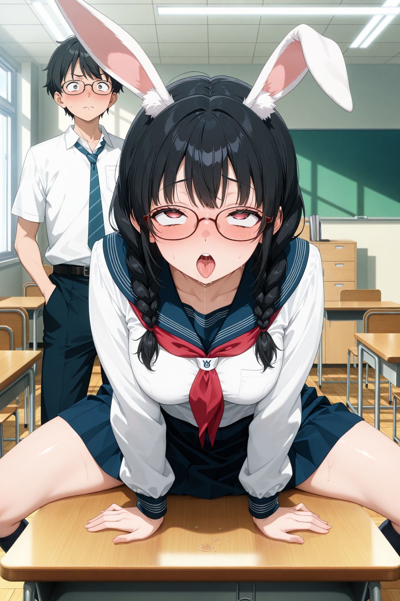 性育学園学園祭J〇中〇し放題 - サンプル画像 7