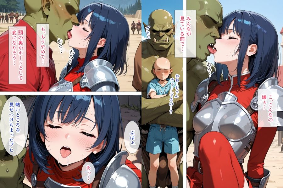 紋章騎士団敗戦記〜女騎士エリシャの受難〜 - サンプル画像 3