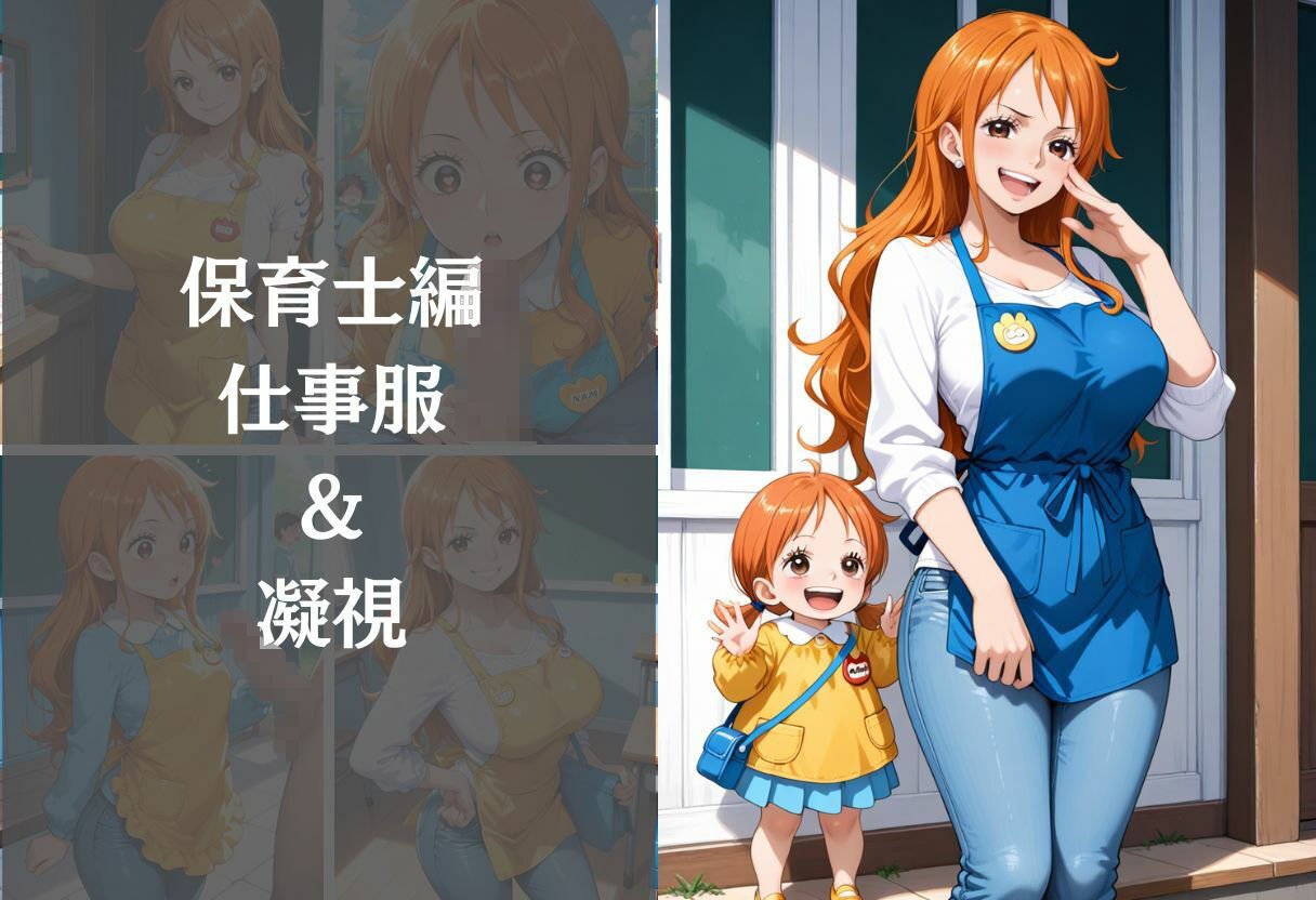 背徳の職場体験、誰にも言えない関係〜ナ○（ワンピース）〜 - サンプル画像 7