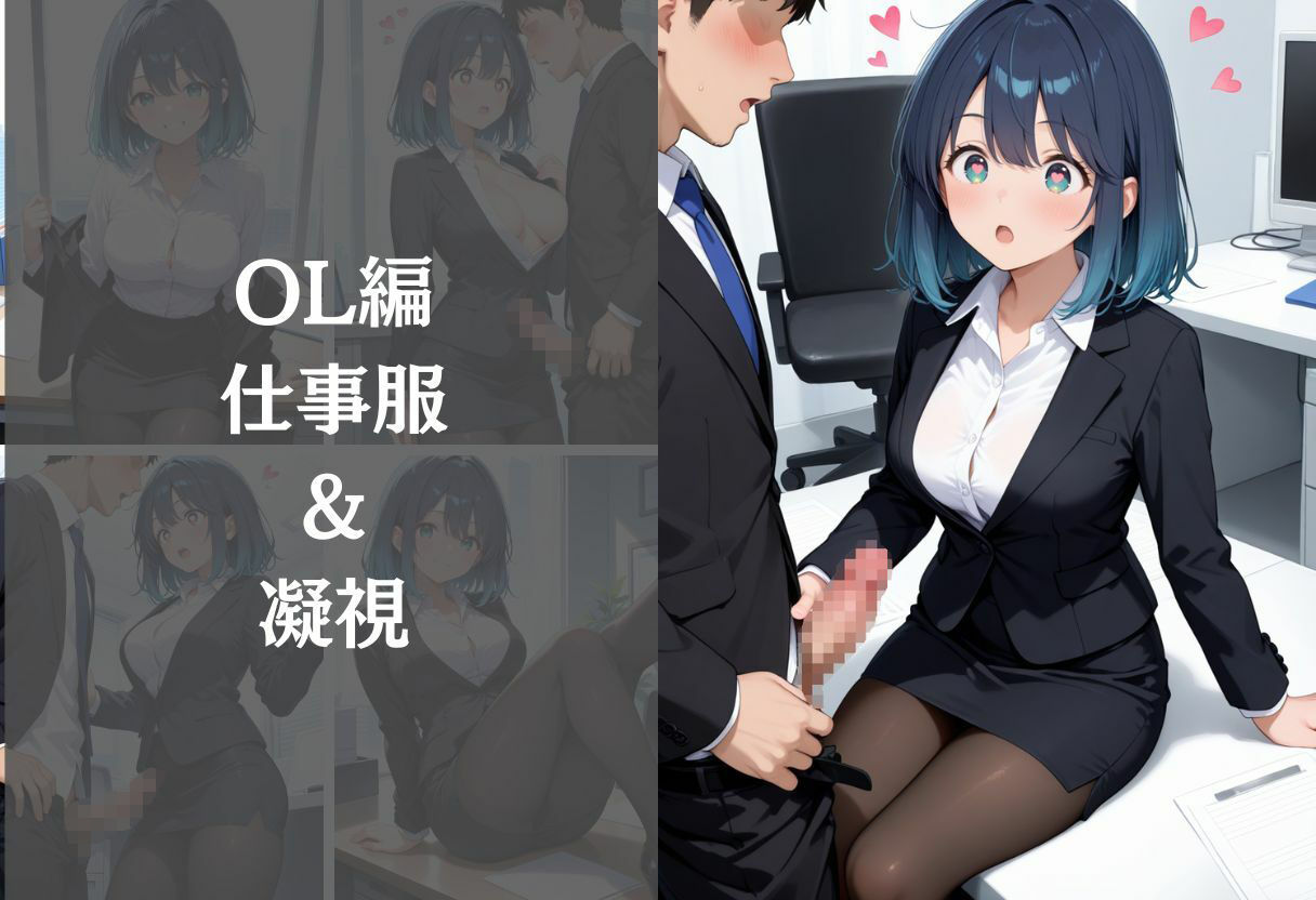 職場体験に来ただけなのに・・・〜黒川あ○ね〜 - サンプル画像 1