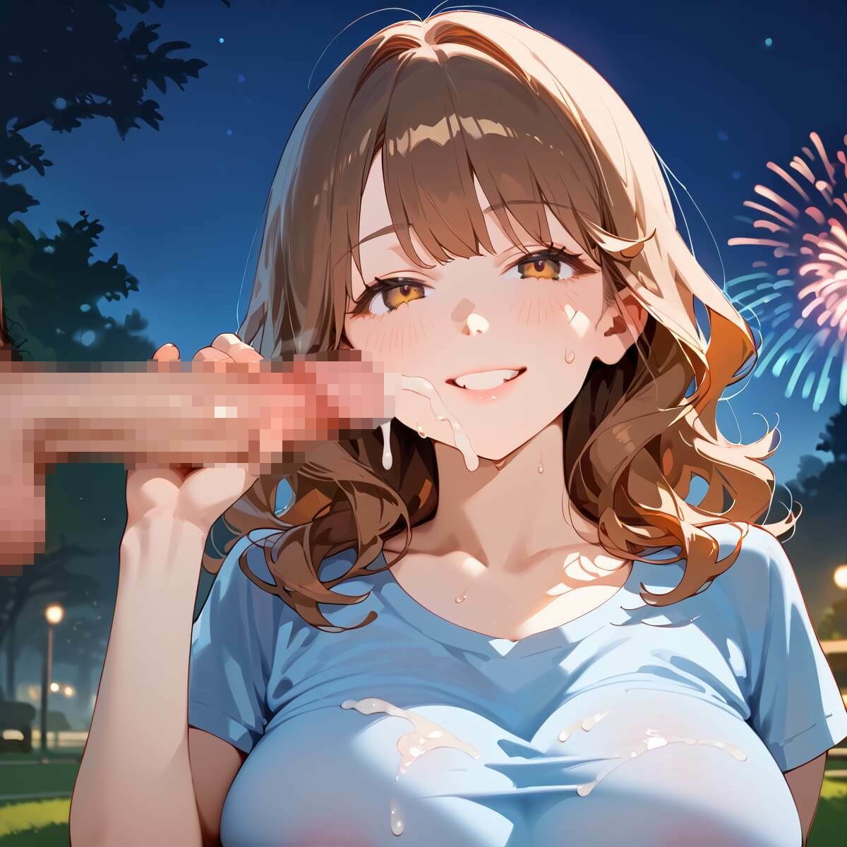 夏祭りの夜の彼女の大誘惑！4・200枚 - サンプル画像 6