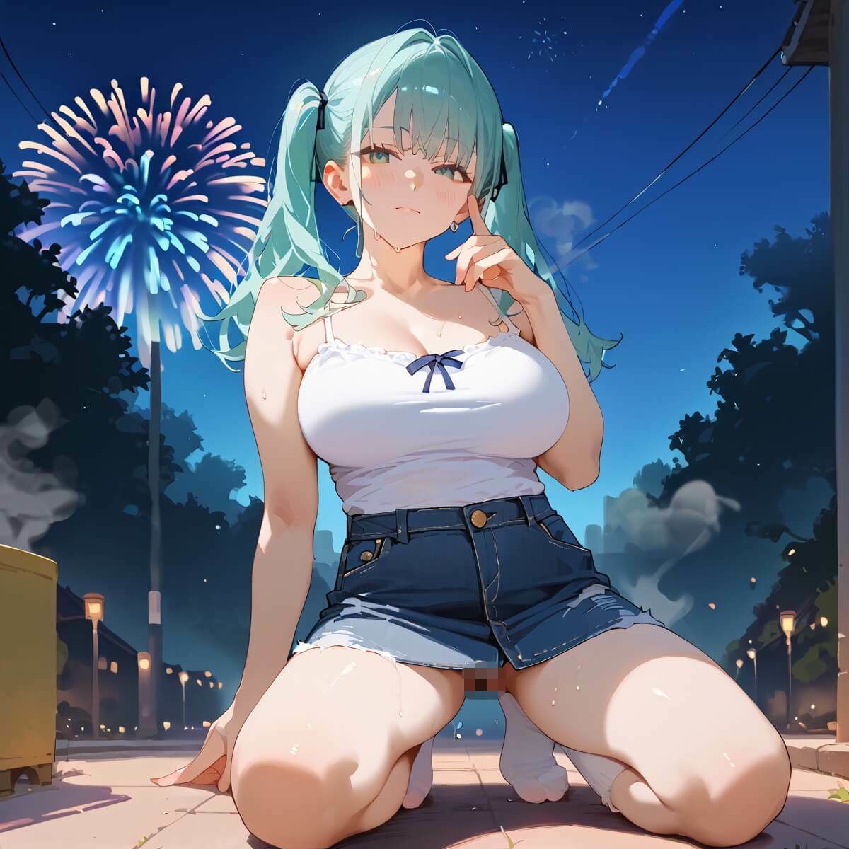 夏祭りの夜の彼女の大誘惑！5・200枚 - サンプル画像 9