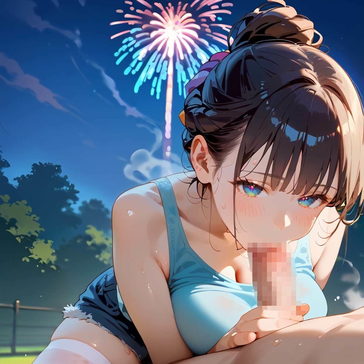 夏祭りの夜の彼女の大誘惑！6・200枚 - サンプル画像 8