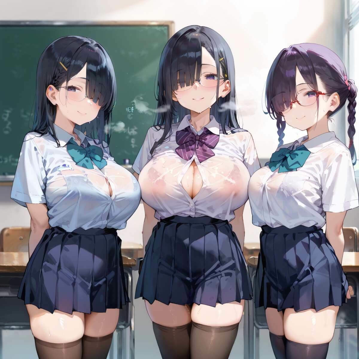 地味な委員長はおれたちのドロドロおもちゃ6・250枚 - サンプル画像 4