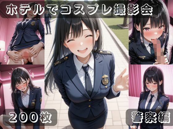 社会人コスプレイヤーの秘密ラブホ撮影会 警察官編