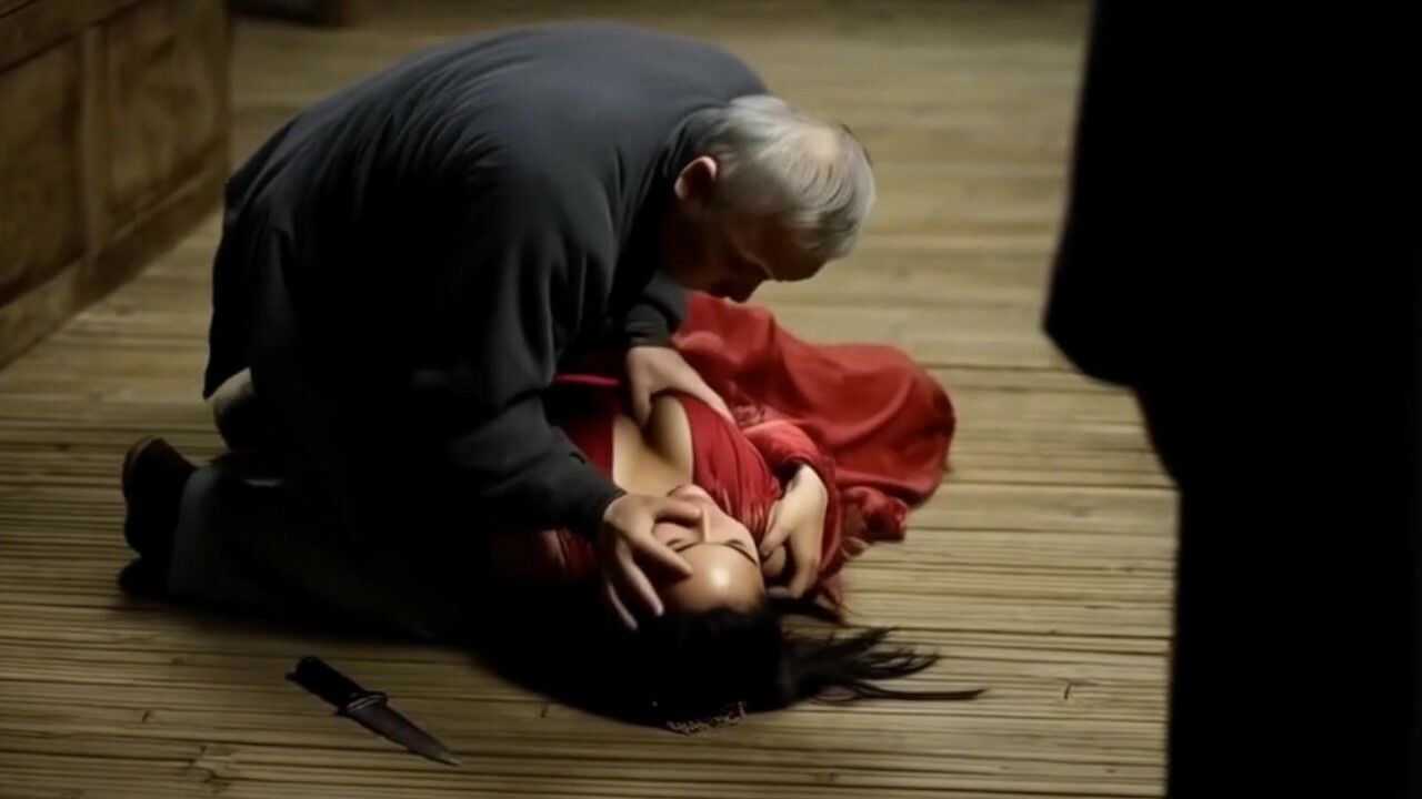 女剣士リョナシリーズ1  剣豪4姉妹vs老人剣士集団 - サンプル画像 4