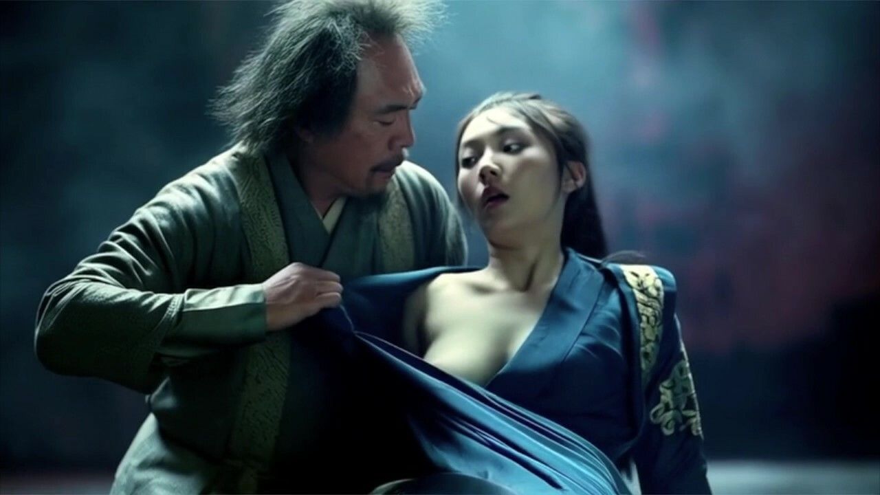 女剣士リョナシリーズ1  剣豪4姉妹vs老人剣士集団 - サンプル画像 8