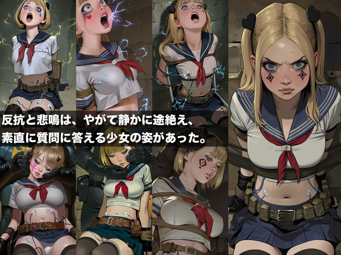 アウトサイダー少女の敗北 ― クールなダークヒロインが変態おじさんのお嫁さんになるまで【500枚】 - サンプル画像 3