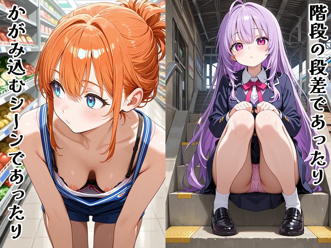 チラリズムに誘われて（CG100枚） - サンプル画像 2