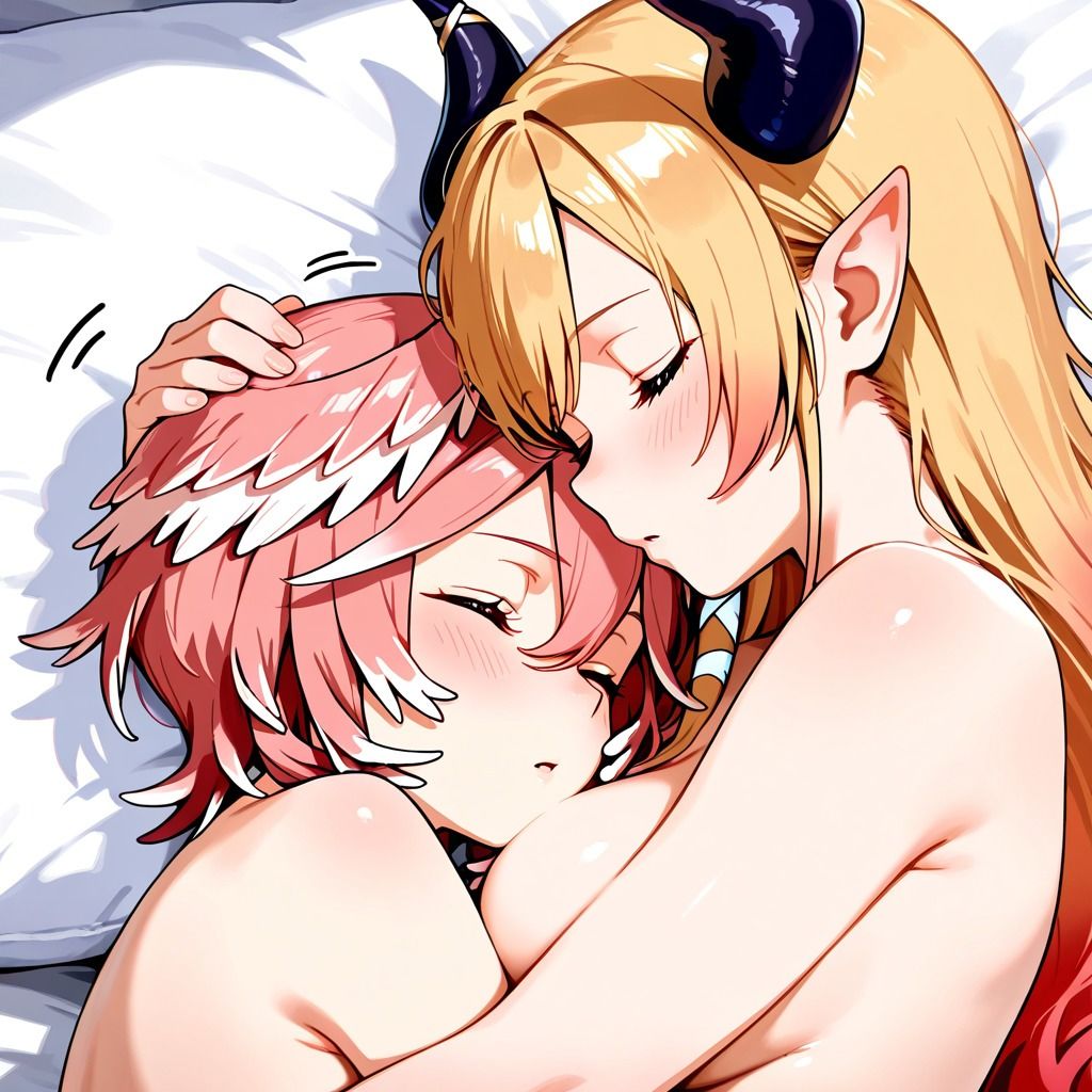 【R-18】癒月ちょこ×鷹嶺ルイ 77枚 - サンプル画像 6