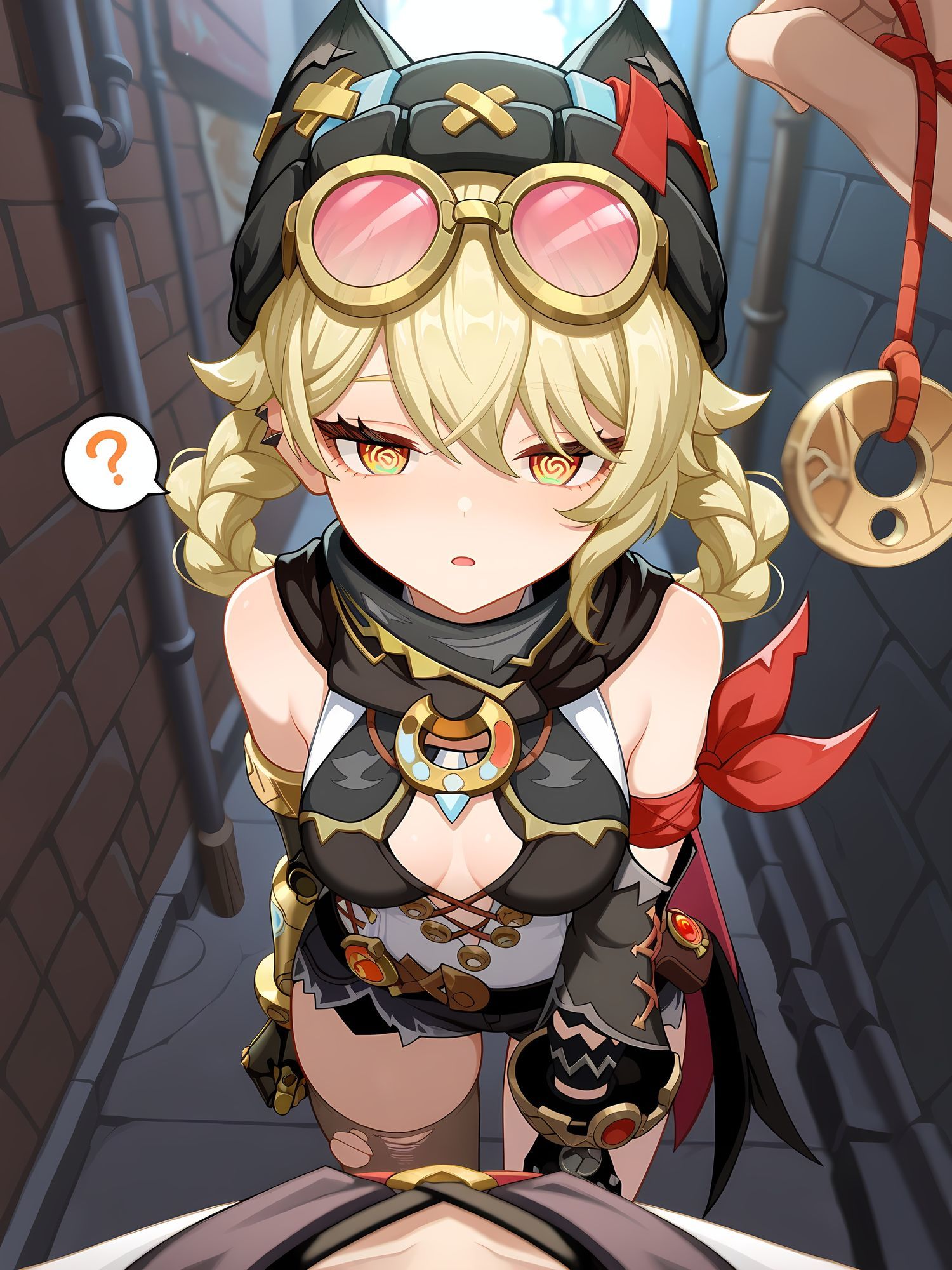 路地裏でヤ◯ォダちゃんと催○セックス！ - サンプル画像 2