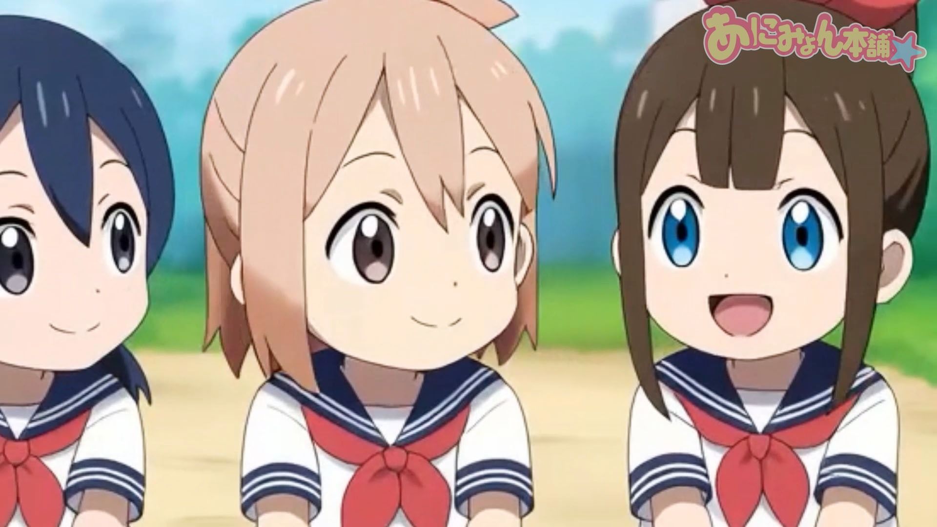 【フルボイスアニメ】サッカー応援中にえっちな風でパンチラしちゃってる女の子たちΣ（’？？？’） - サンプル画像 1