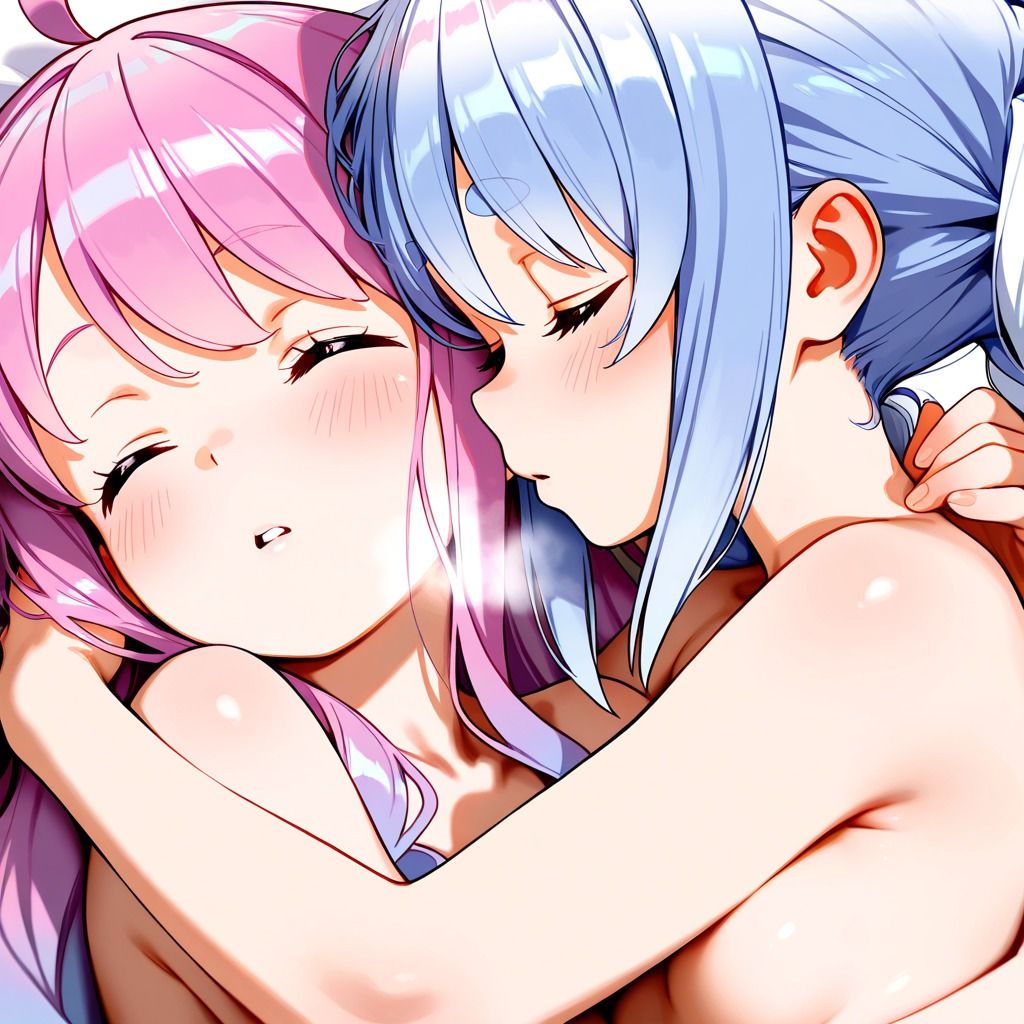 【R-18】兎田ぺこら×姫森ルーナ 59枚 - サンプル画像 6