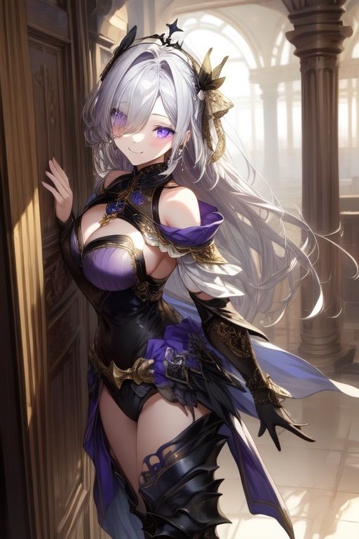 銀髪少女のグラビア集 - サンプル画像 2