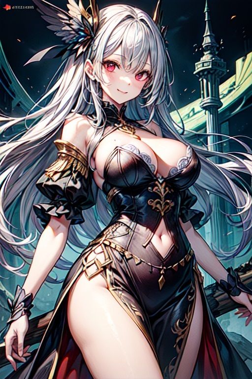 銀髪少女のグラビア集 - サンプル画像 8