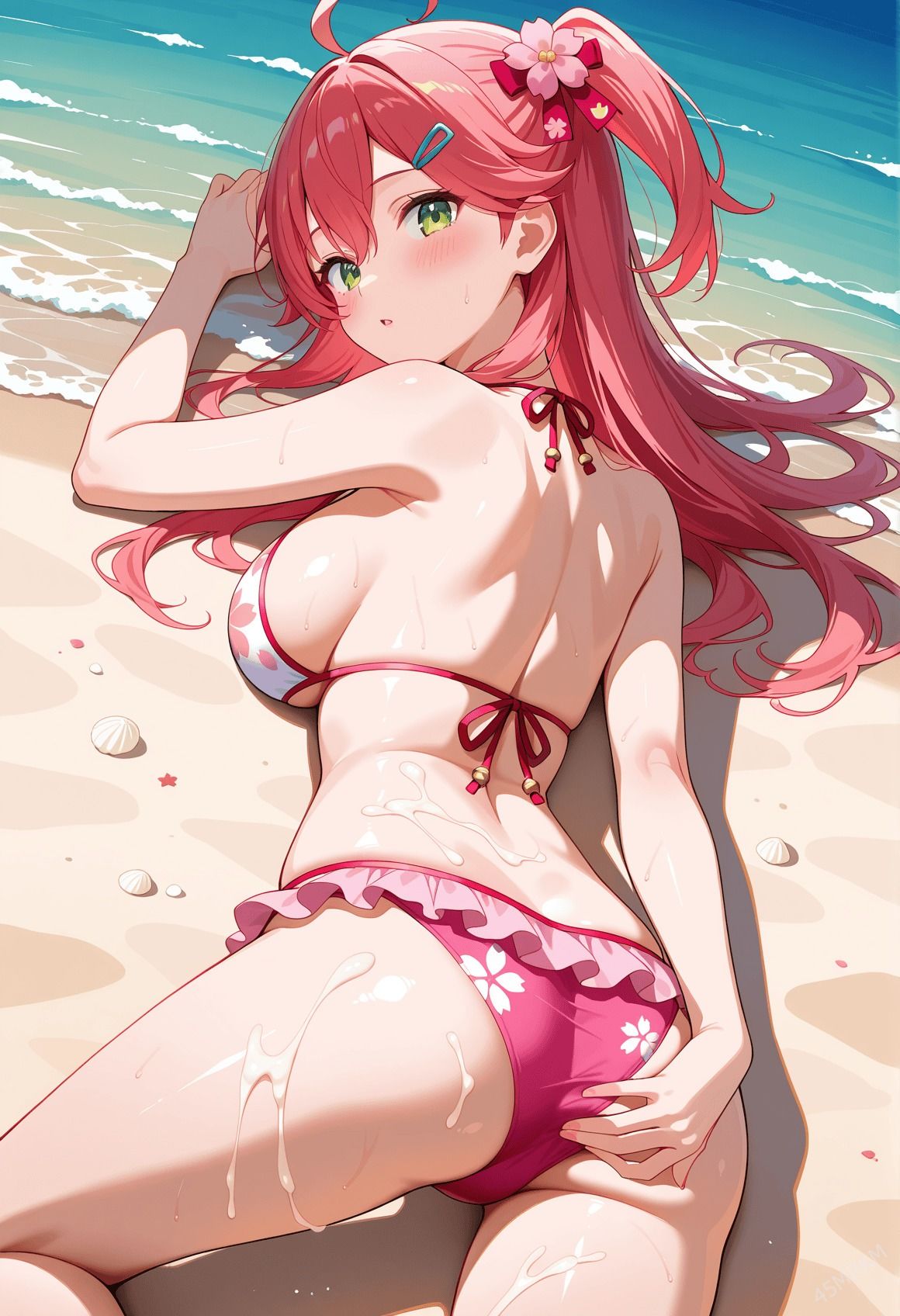 C-15  さく〇みこビキニHCG集 - サンプル画像 10