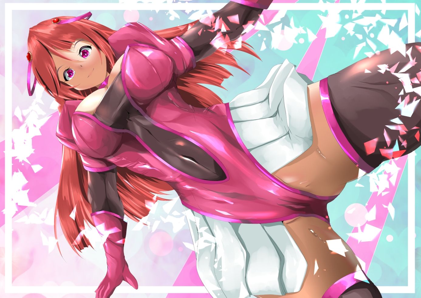 対魔戦姫プリティ・ピンク  敗淫の戦士 - サンプル画像 2