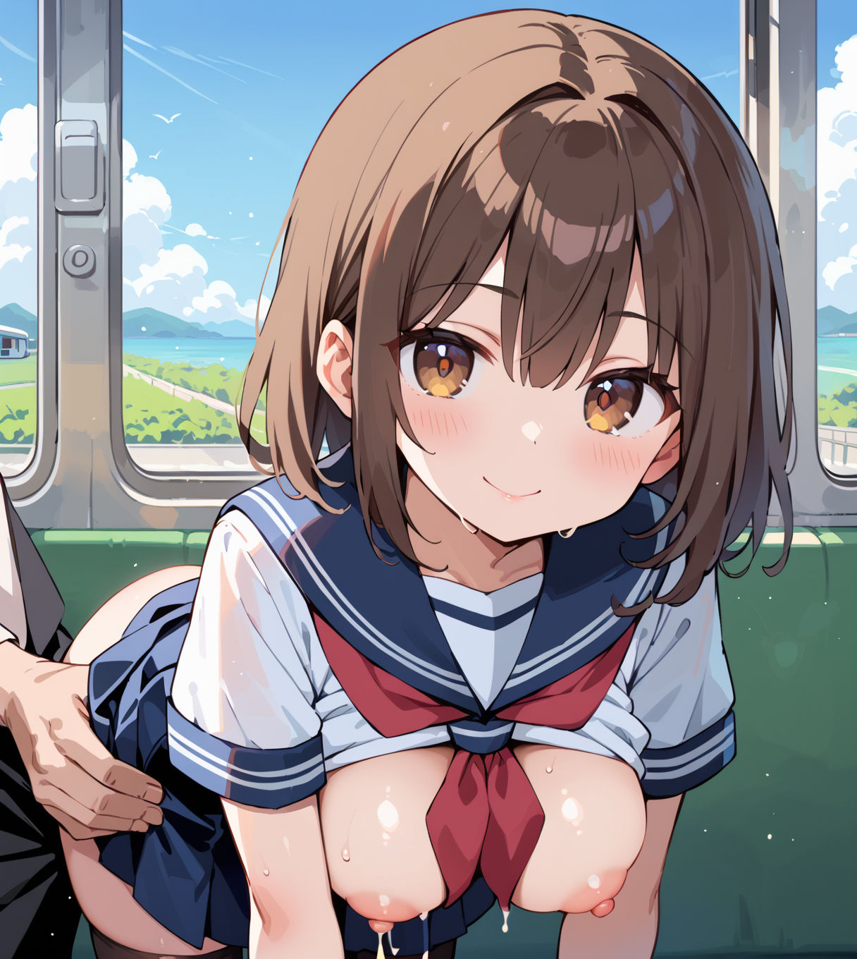 夏休みの午後、ローカル線で君とpart.3 - サンプル画像 6