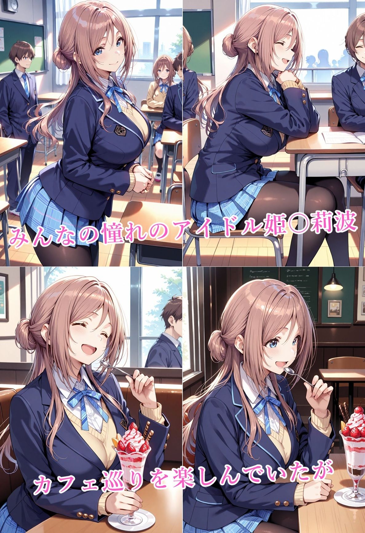 憧れのアイドルは寝取られる 姫○莉波編 - サンプル画像 1