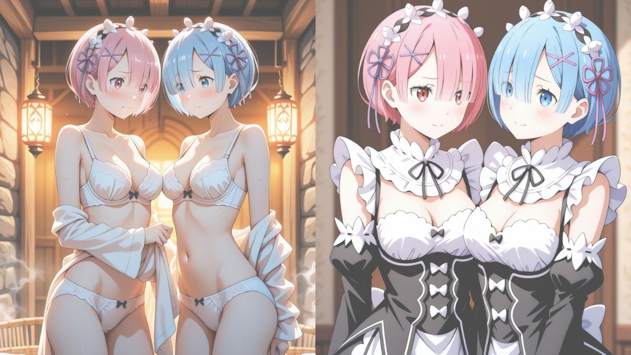 【ミダレ。Ep4】抗えない快楽に沈めたい 秘湯乱舞:レ〇ラ〇編 快楽堕ち序章465枚CG集 - サンプル画像 1