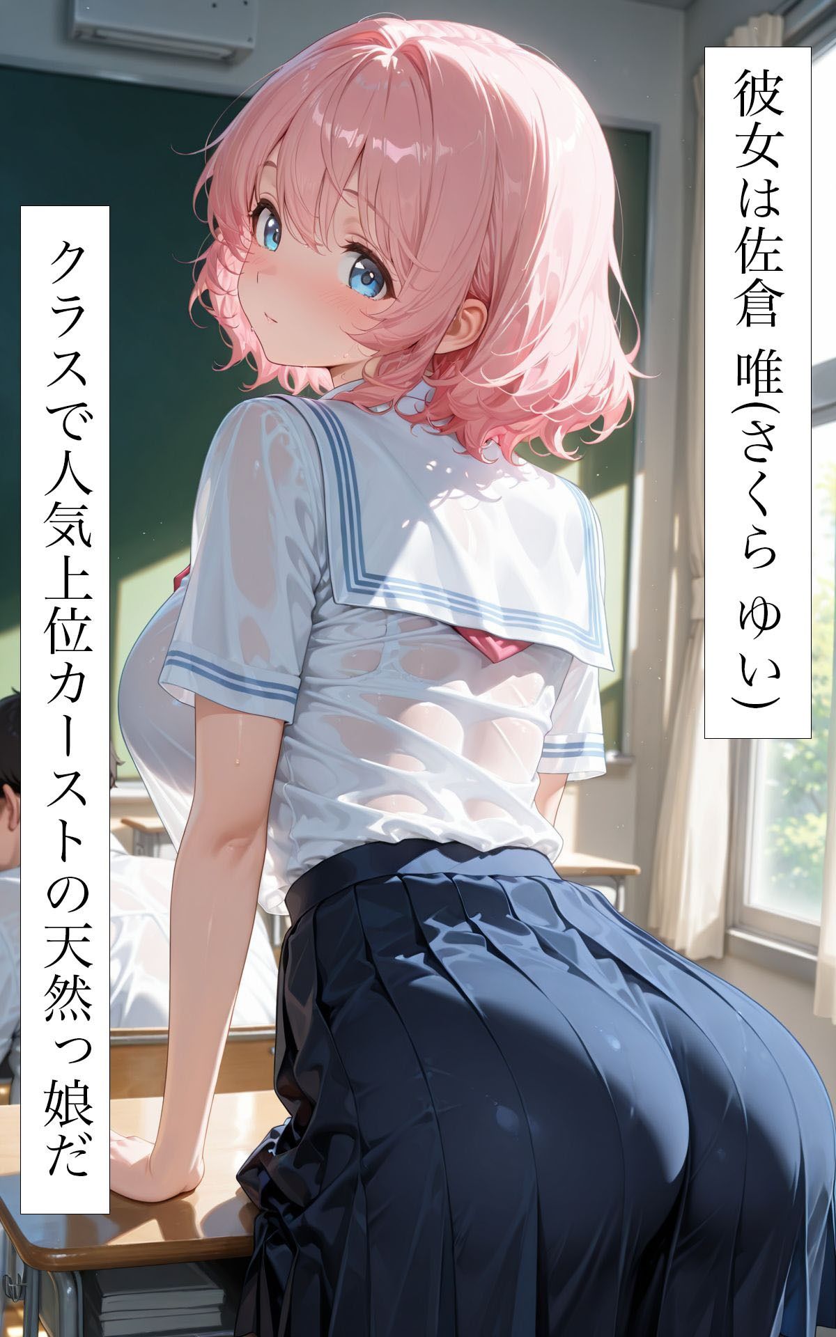 巨乳天使の佐倉さんはキモデブオタにも優しい - サンプル画像 1