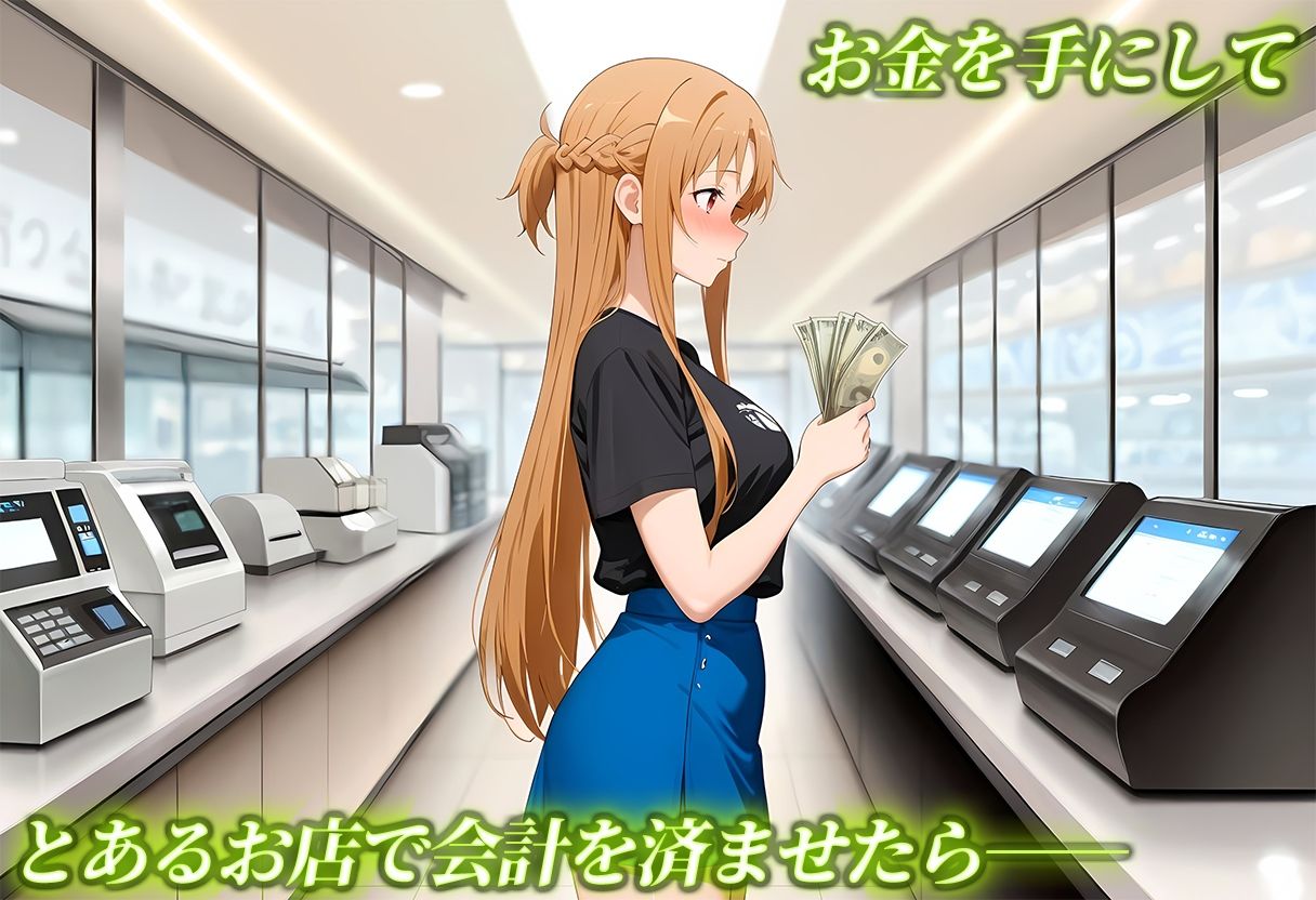 Uberちんぽ〜オチンポだってサブスクの時代！  アスナ編 - サンプル画像 2