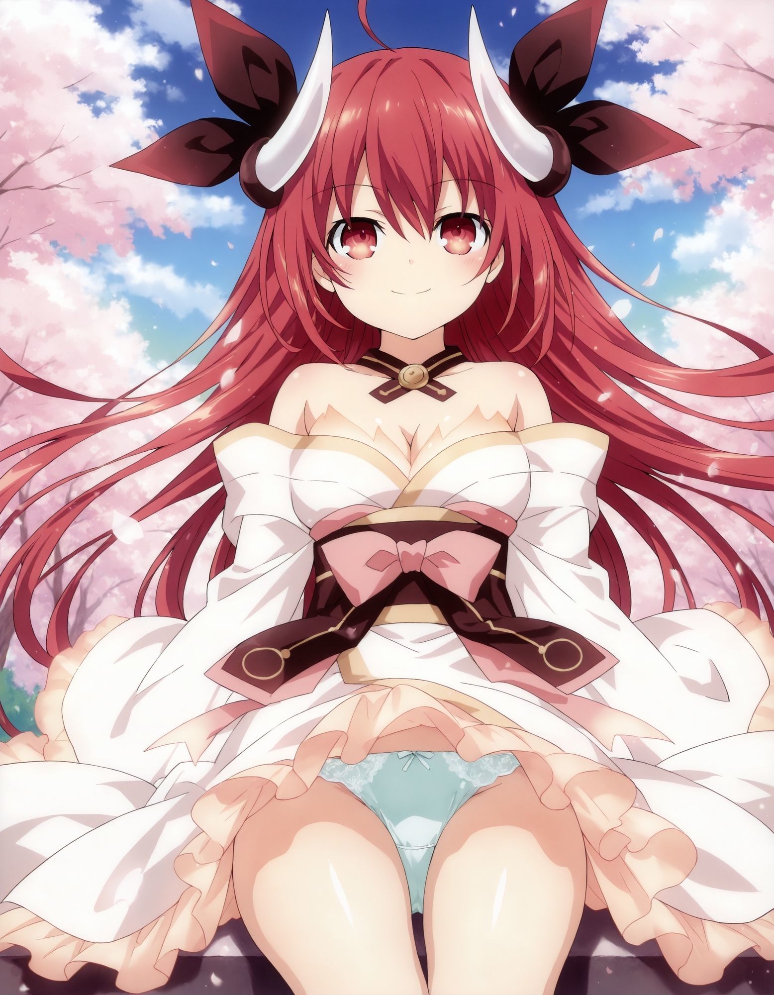 五〇琴里のパンチラ〜精霊衣装編〜 - サンプル画像 1