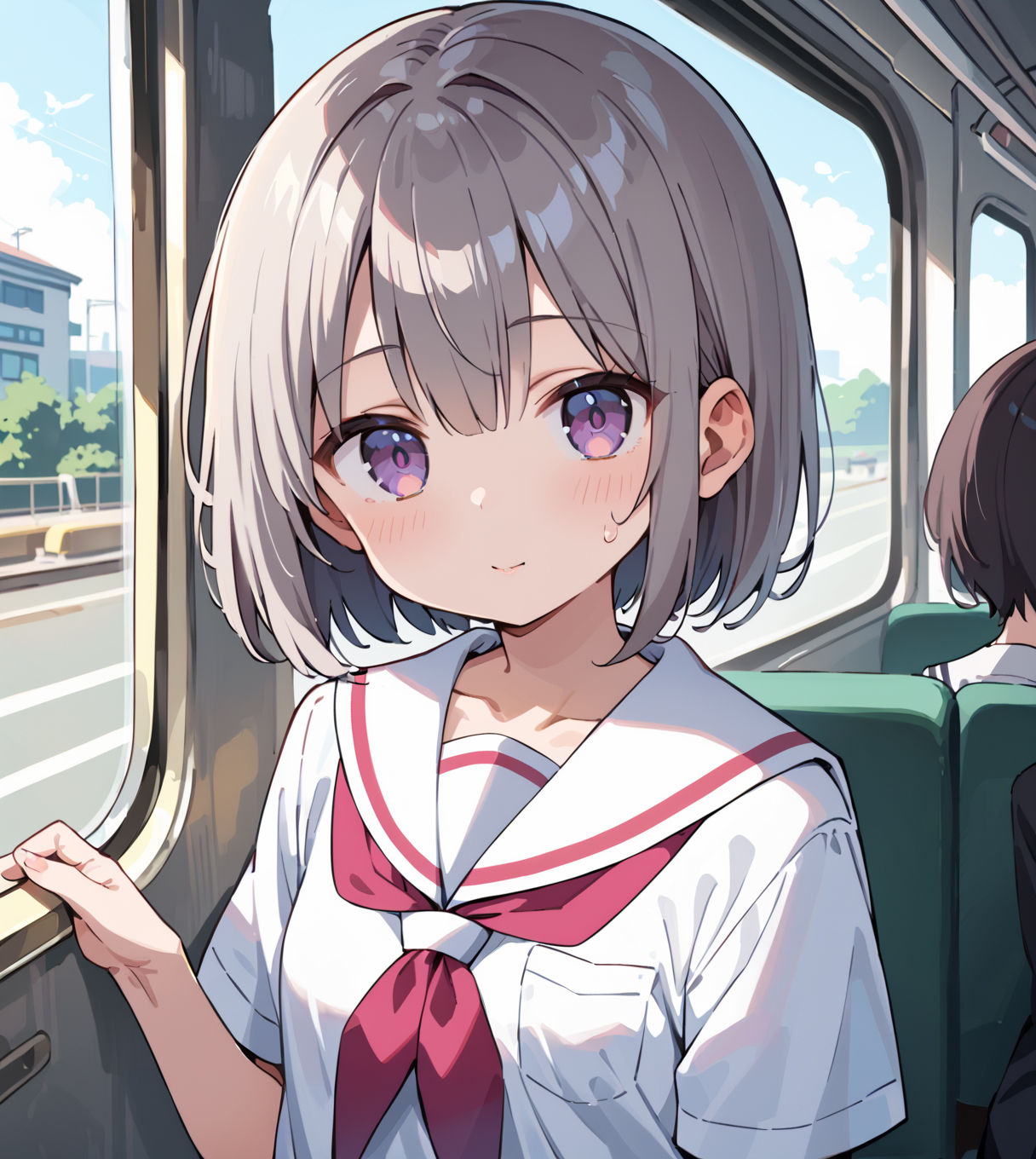 夏休みの午後、ローカル線で君とpart.4 - サンプル画像 5