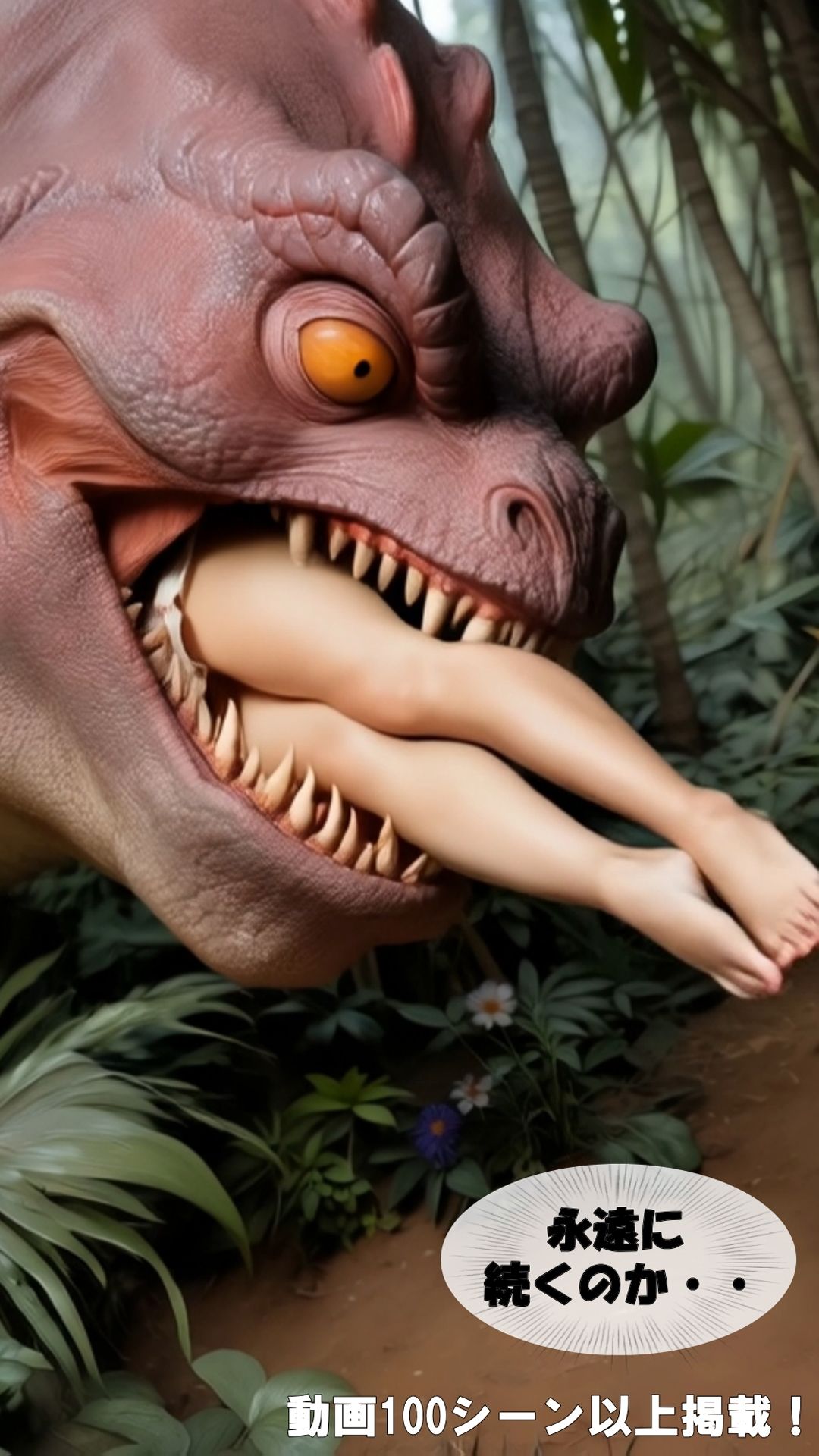 【スマホ動画】人妻美女セーラー剣士Saya/喰/無限に地獄編 - サンプル画像 10