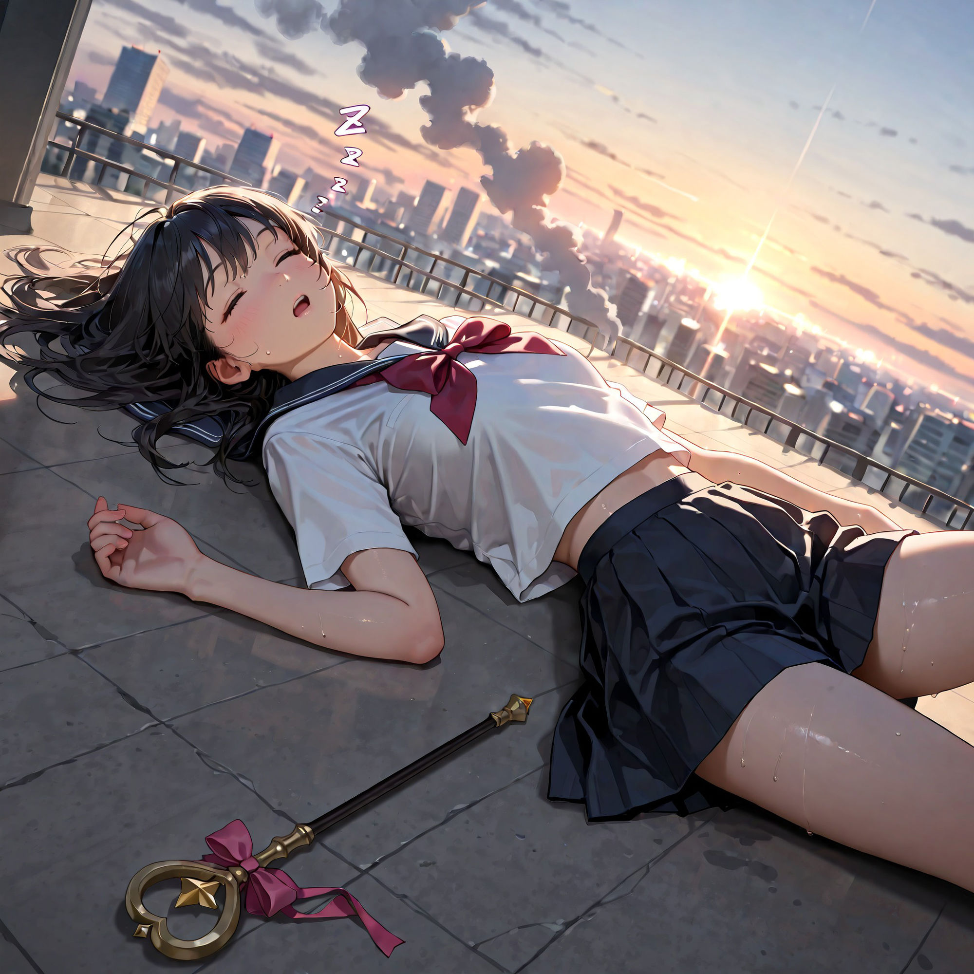 【481枚】JK魔法使いの日常 - サンプル画像 8