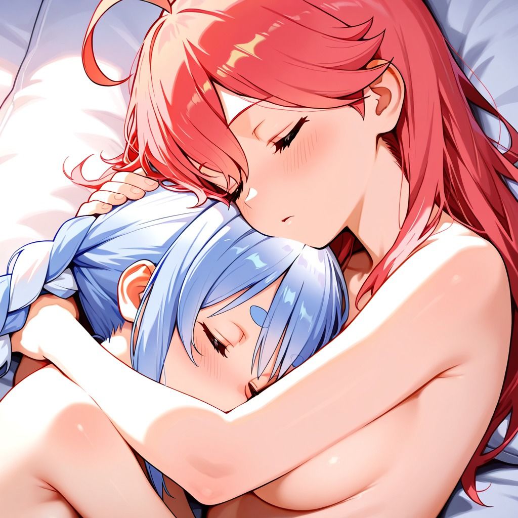 【R-18】兎田ぺこら×さくらみこ 84枚 - サンプル画像 6